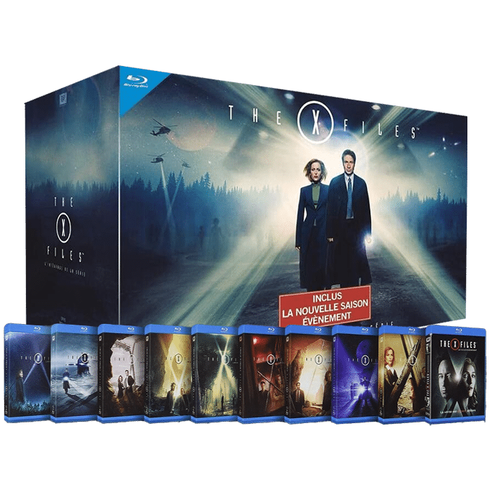 x files blu ray saisons 1 a 10 visuel produit