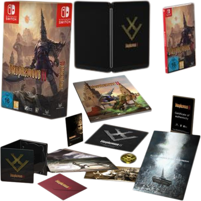 blasphemous 2 collector switch visuel produit