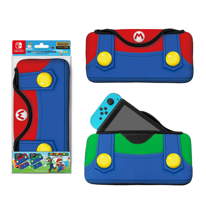 sacoche transport nintendo switch mario pas cher