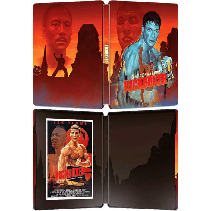 Kickboxer Blu Ray Steelbook visuel USA produit