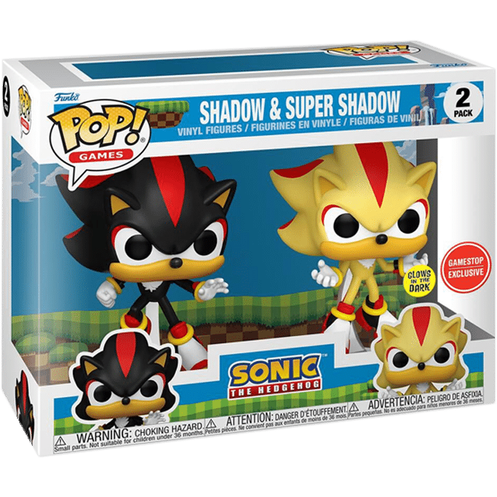 pack Funko sonic shadow Super Shadow visuel produit