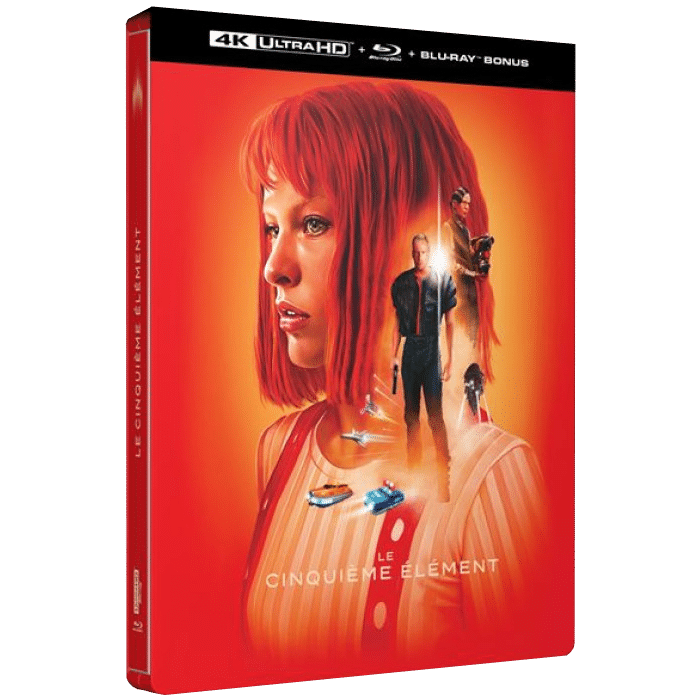 5ème élément 4k steelbook visuel produit