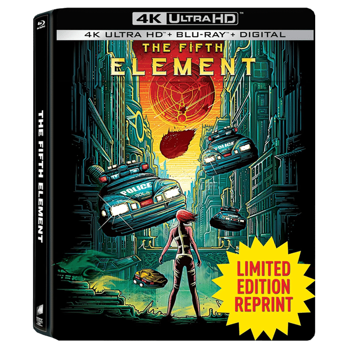5ème élément 4k steelbook alternatif visuel produit
