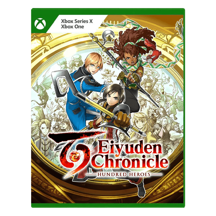 eiyuden chronicle hundred heroes xbox version boîte visuel produit