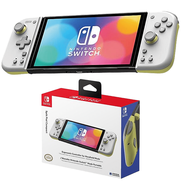 hori split pad compact gris jaune switch visuel produit