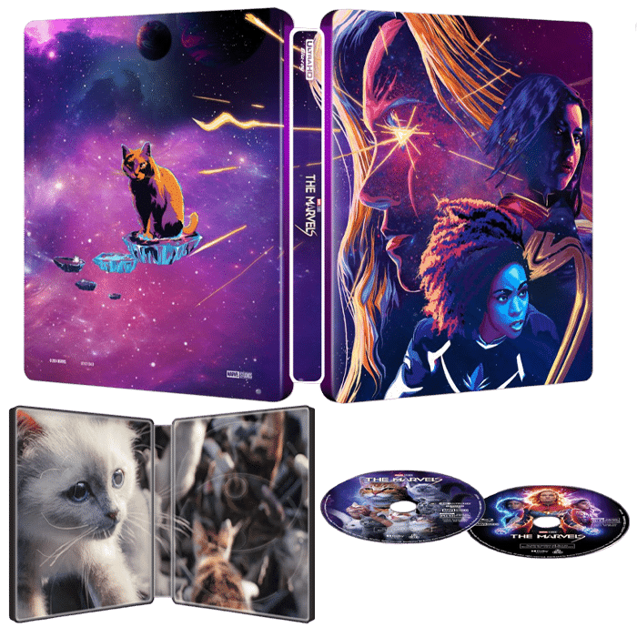 the marvels blu ray 4k steelbook visuel produit