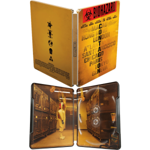Contagion 4K Steelbook visuel uk produit