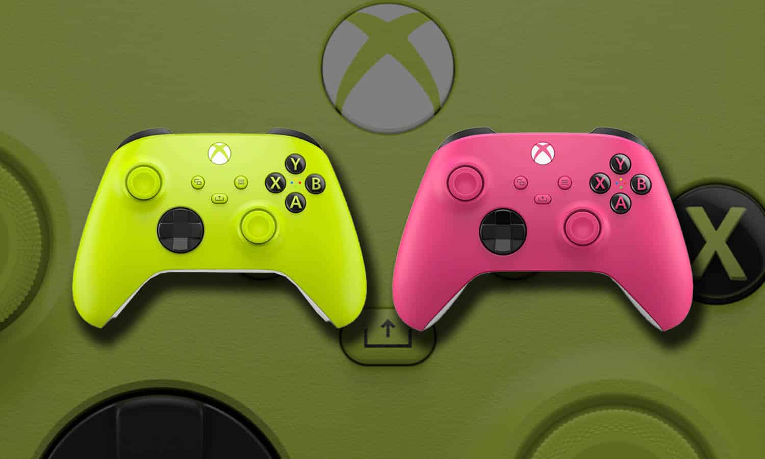 SLIDER manette deep pink electric volt xbox series