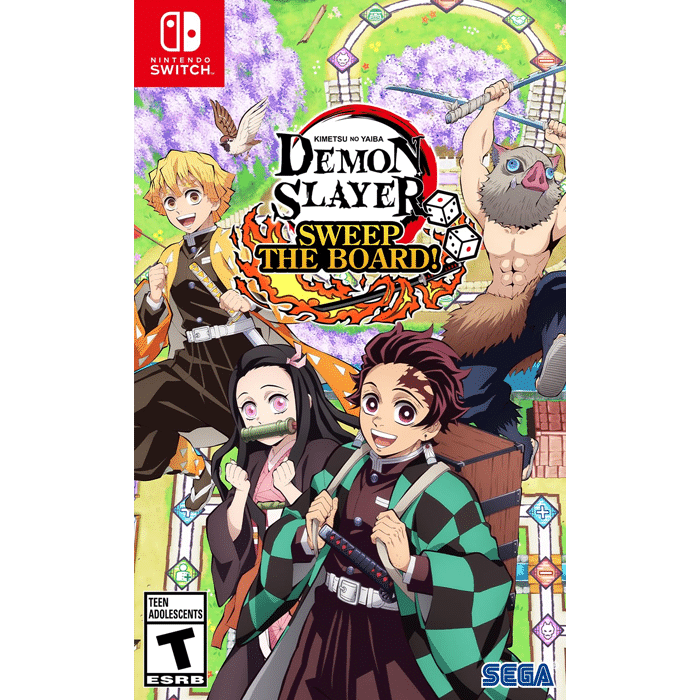 demon slayer sweep the board visuel USA provisoire produit
