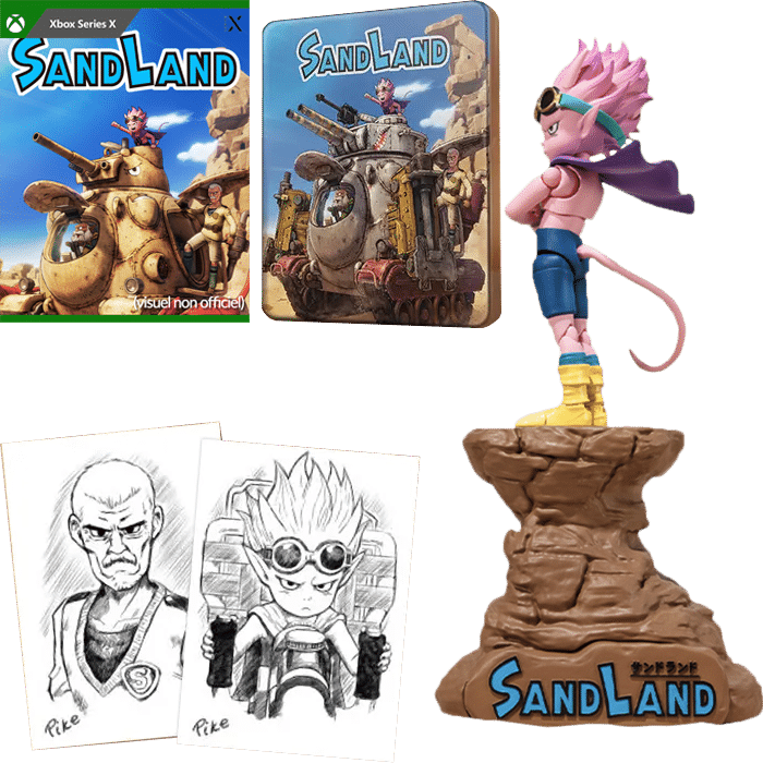 Sand Land Collector xbox series x visuel provisoire produit