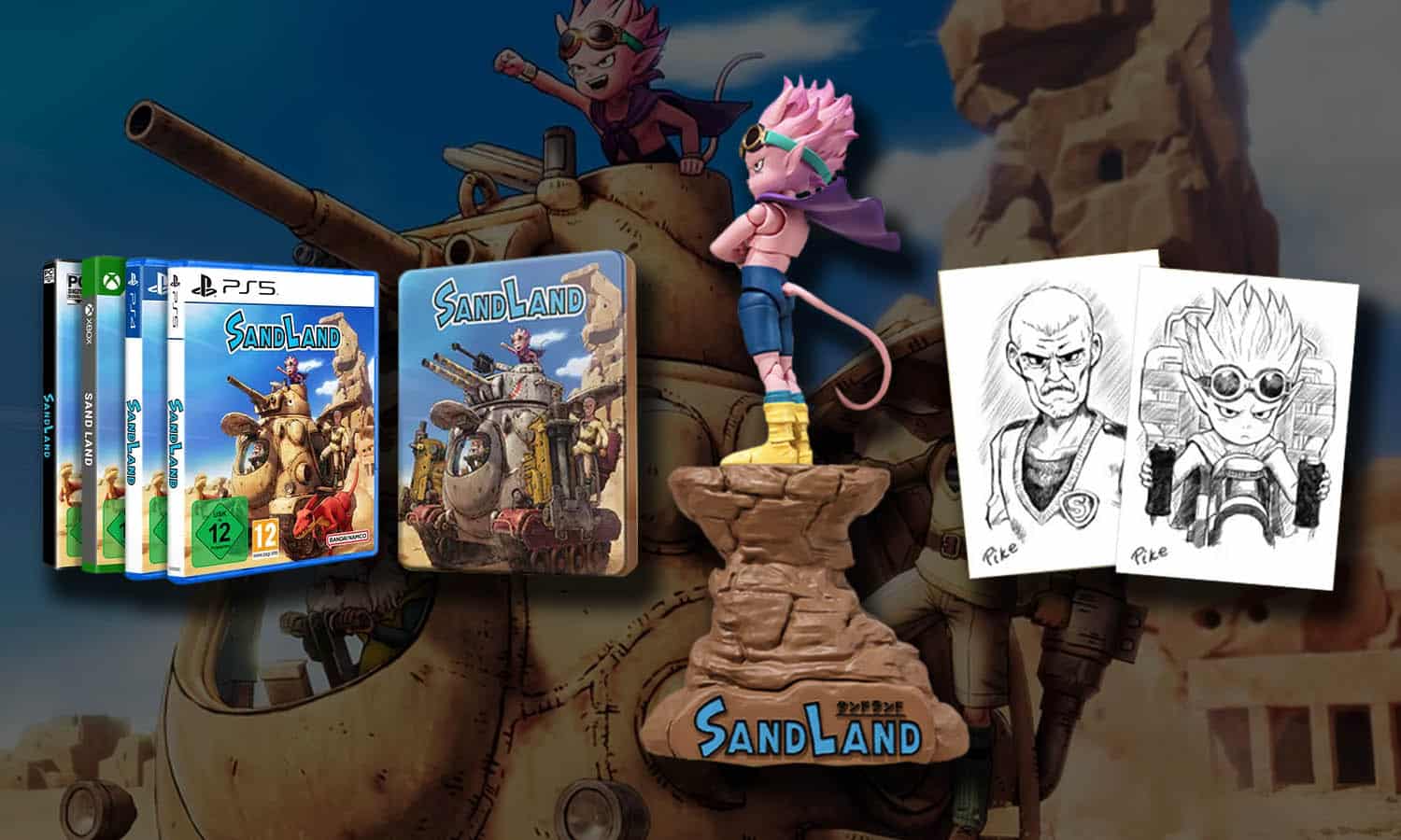 SLIDER Sand Land Collector pc ps4 ps5 xbox multi