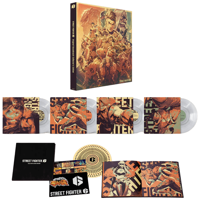 vinyles street fighter 6 collector visuel produit
