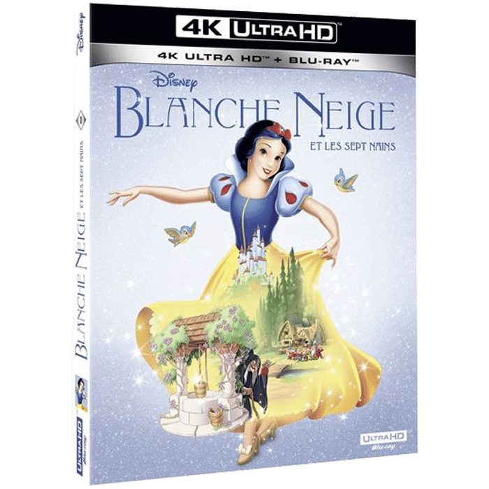 blanche neige 1938 blu ray 4k visuel produit
