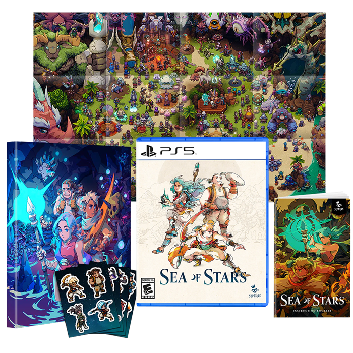 sea of stars iam 8 bit visuel produit ps5