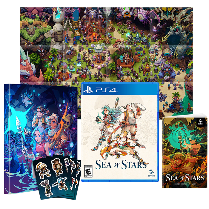 sea of stars iam 8 bit visuel produit ps4