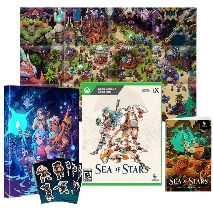 sea of stars iam 8 bit visuel produit xbox series