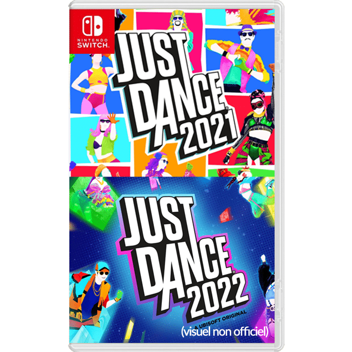 just dance 2021 et 2022 code switch visuel provisoire produit