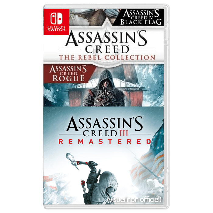 assassin's creed rebel liberation code switch visuel produit provisoire