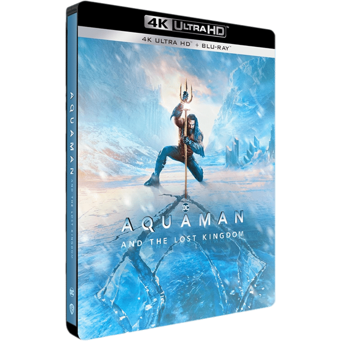 Aquaman 2 Blu Ray 4K Steelbook visuel definitif produit