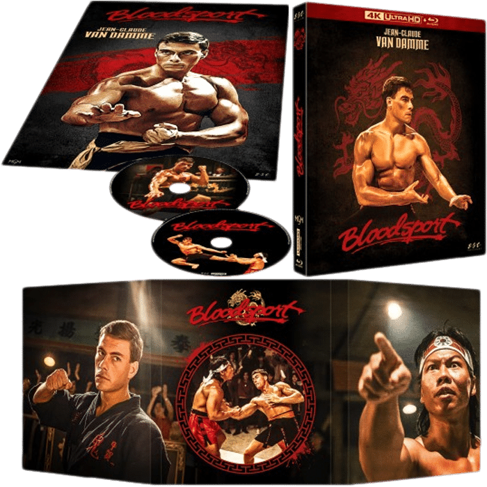 bloodsport 4K édition limitée visuel produit