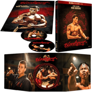 bloodsport 4K édition limitée visuel produit