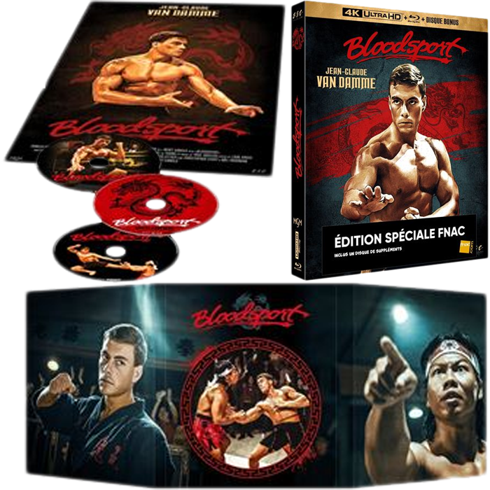 bloodsport 4K édition limitée fnac visuel produit