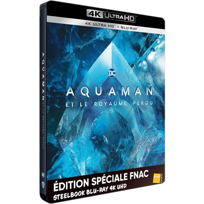 Aquaman 2 Blu Ray 4K Steelbook Fnac visuel definitif produit