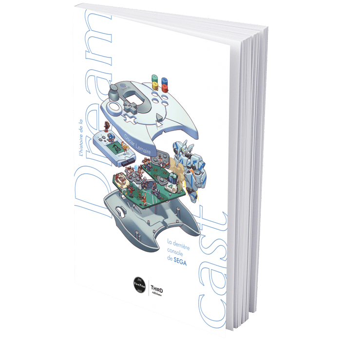 l histoire de la dreamcast first print visuel produit