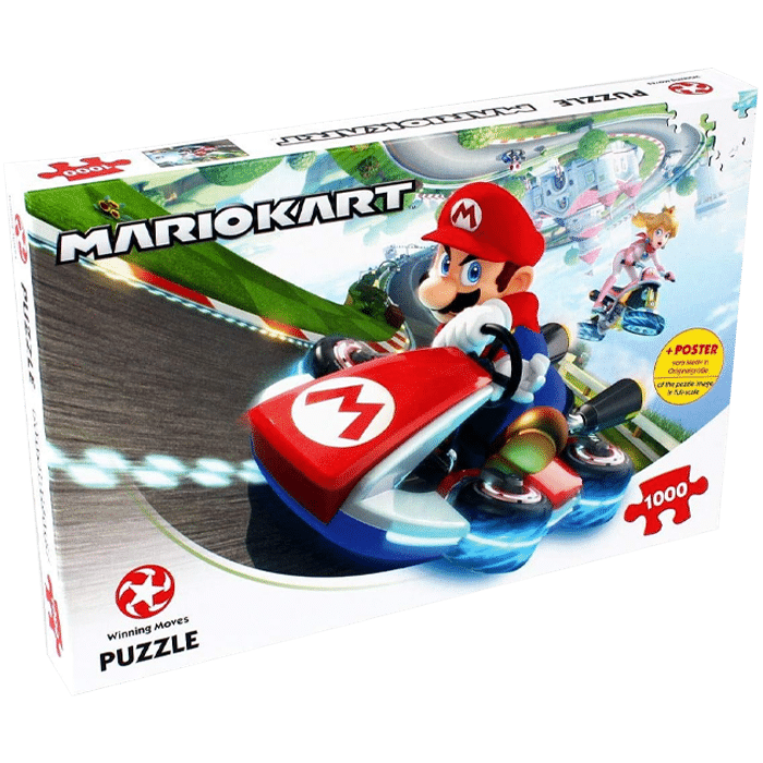 puzzle mario kart 8 1000 pieces visuel produit