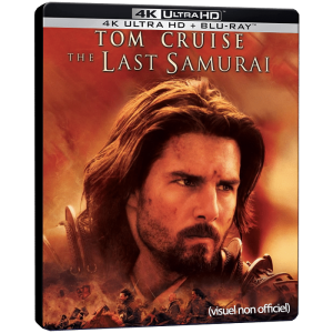 le dernier samurai blu ray 4k steelbook visuel produit provisoire