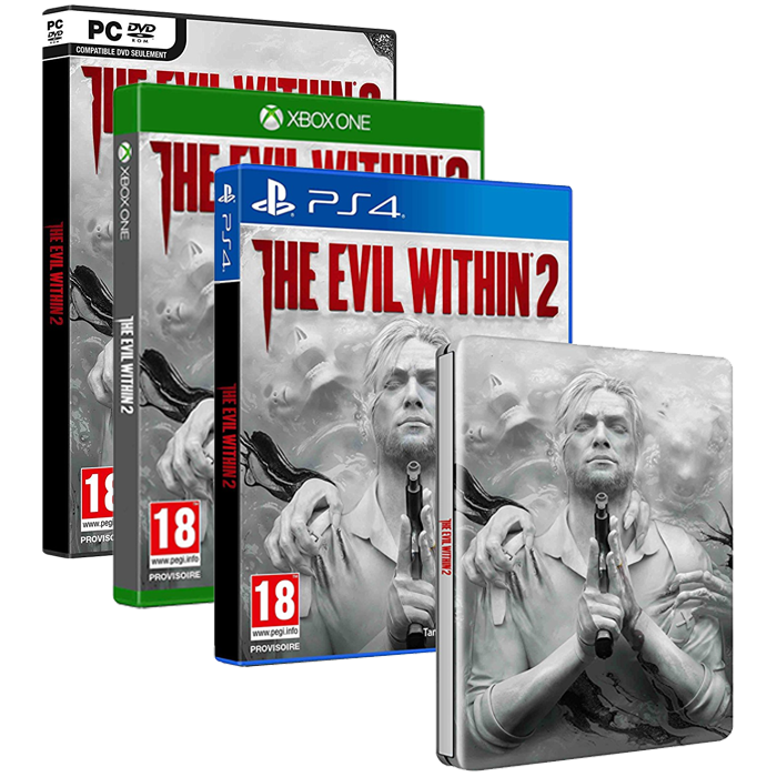 The Evil Within 2 + Steelbook sur PS4 et Xbox One