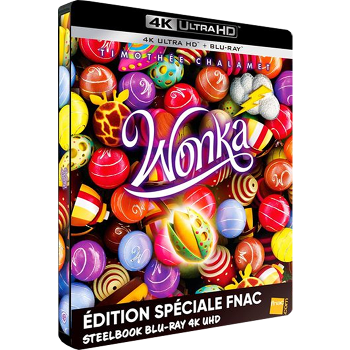wonka 4k steelbook definitif fnac visuel produit