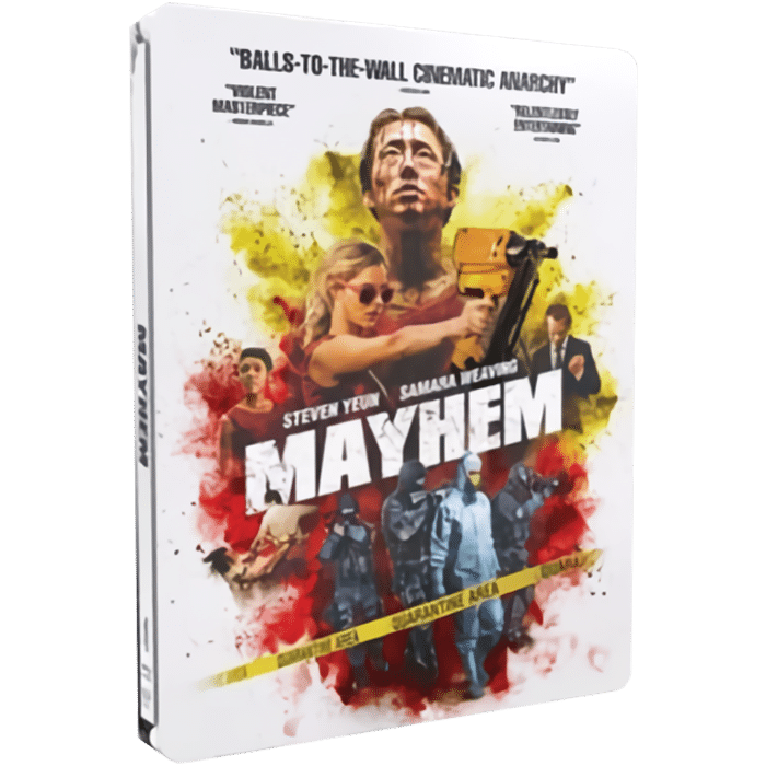 mayhem blu ray 4k steelbook visuel produit