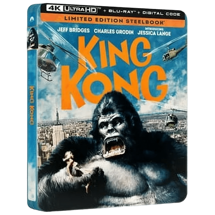 king kong 1976 blu ray 4k steelbook visuel produit