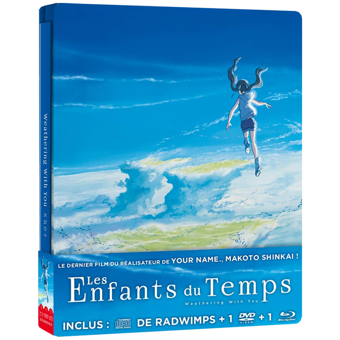 les enfants du temps blu ray steelbook visuel produit