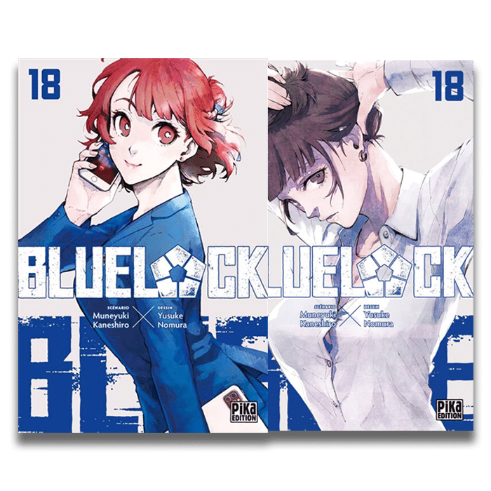 blue lock tome 18 jaquette alternative visuel produit