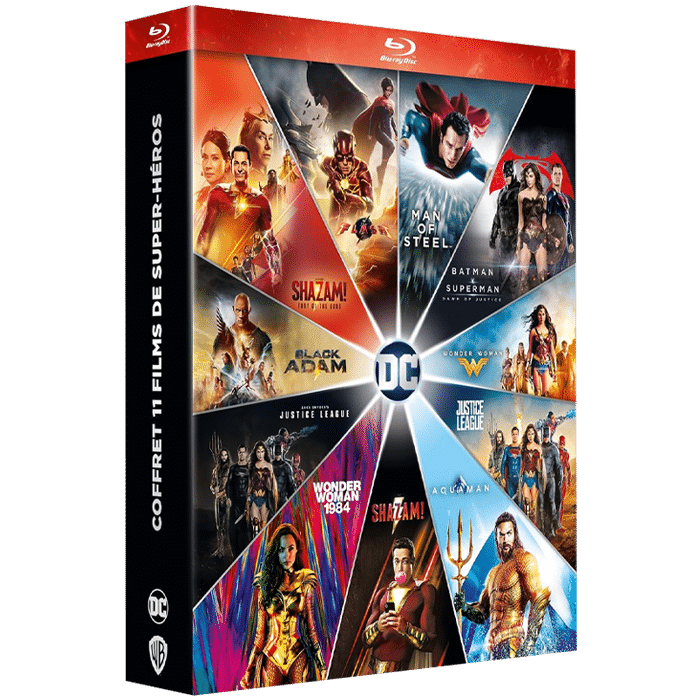 coffret 11 films blu ray dc universe visuel produit