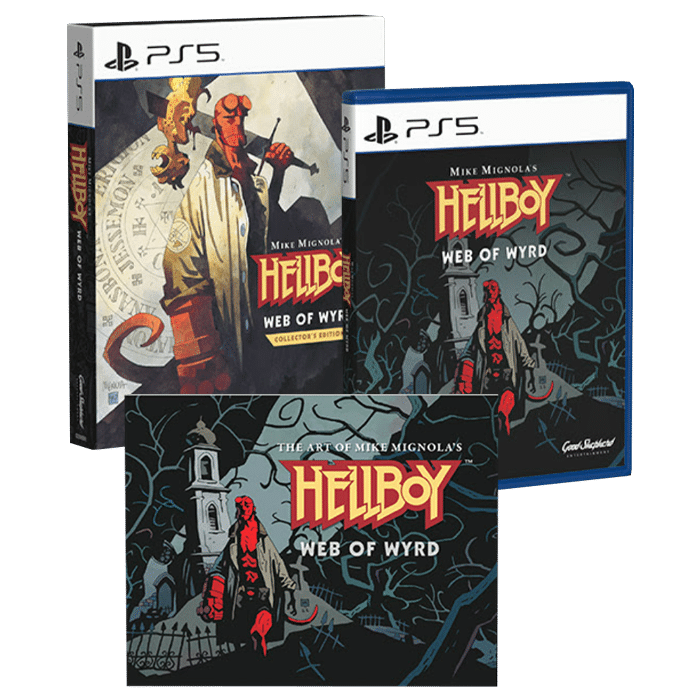 visuel produit hell boy web of wyrd collector ps5