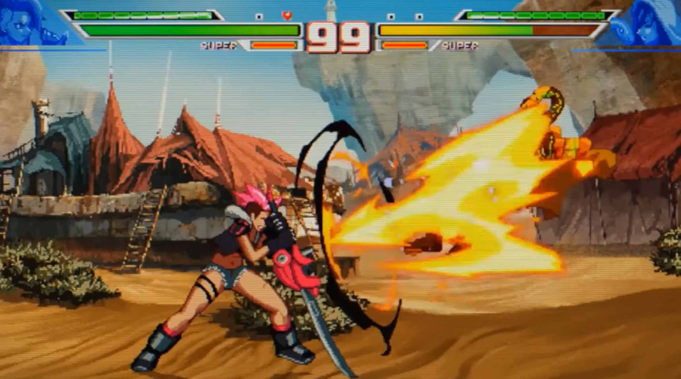 blazing strike ps4 illustration gameplay