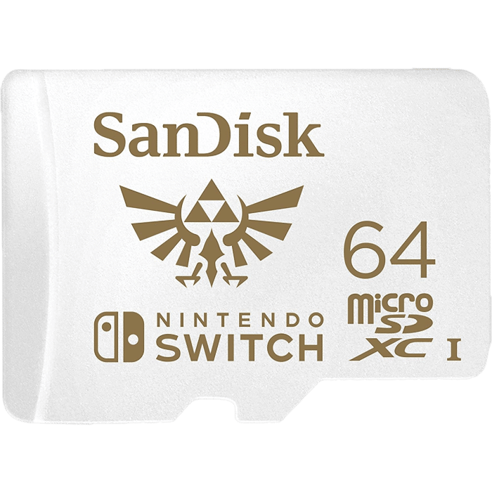 Carte micro SD Zelda 64 Go Switch visuel produit