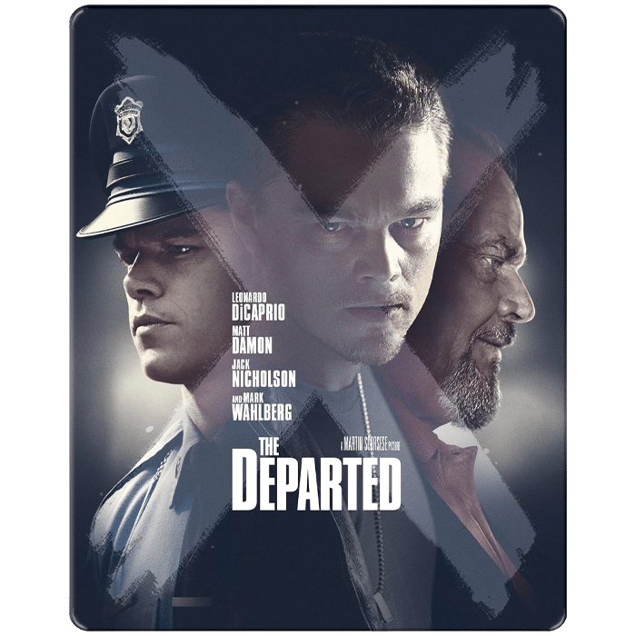 les infiltrés blu ray 4k steelbook visuel produit