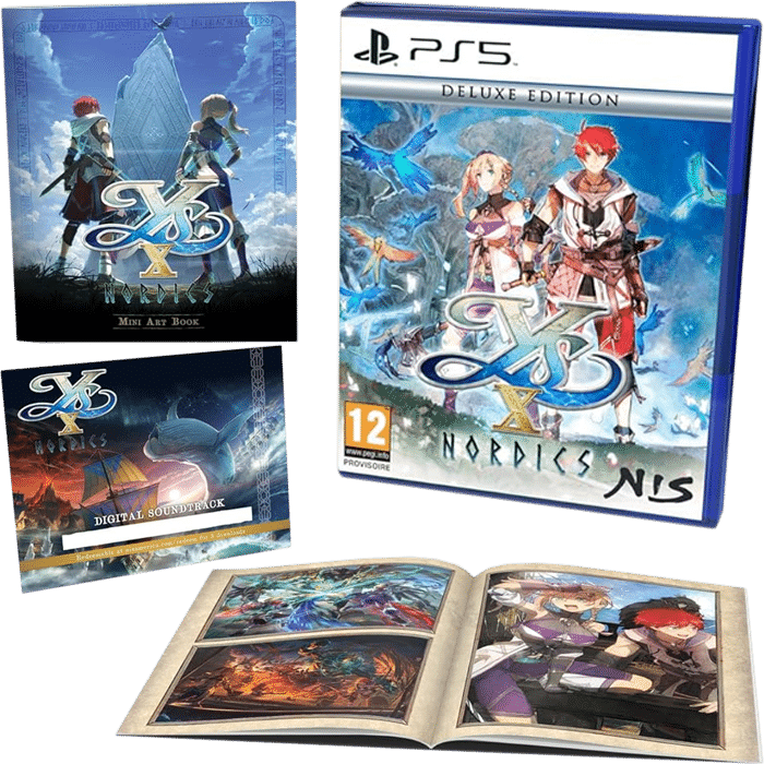 Ys X Nordics Deluxe Edition PS5 visuel produit