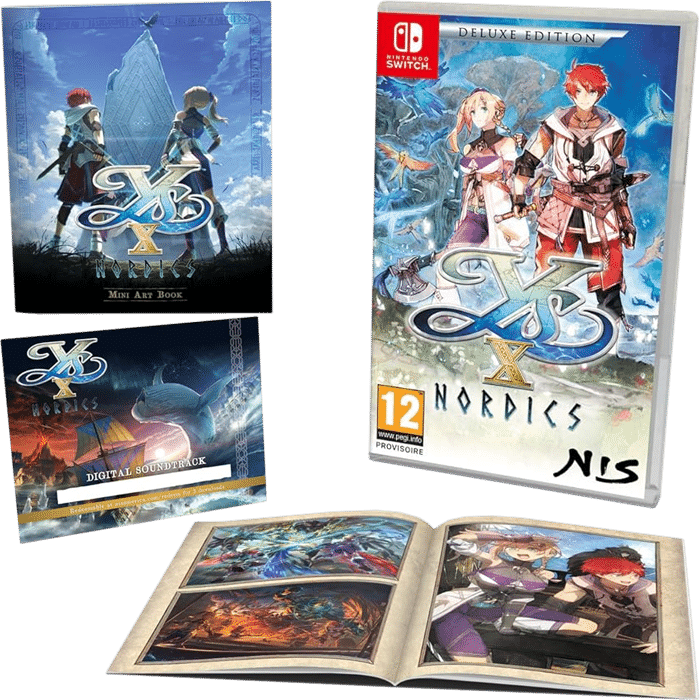 Ys X Nordics Deluxe Edition switch visuel produit