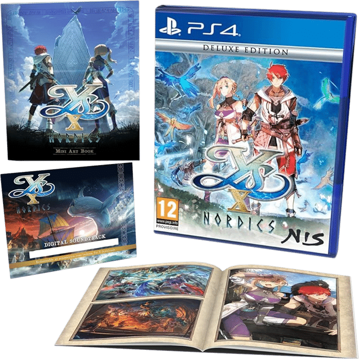 Ys X Nordics Deluxe Edition PS4 visuel produit