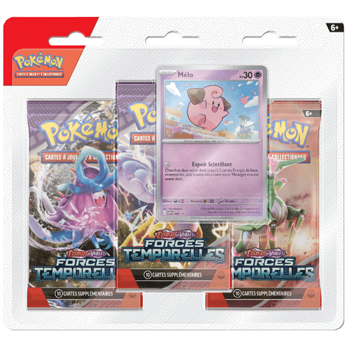 pokemon tripack mélo visuel produit