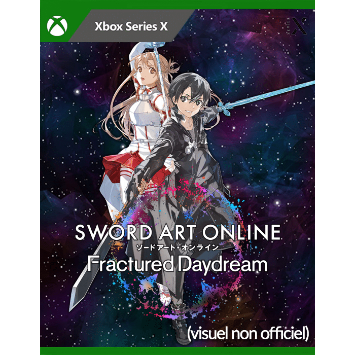 SWORD ART ONLINE Fractured Daydream xbox series x visuel provisoire produit