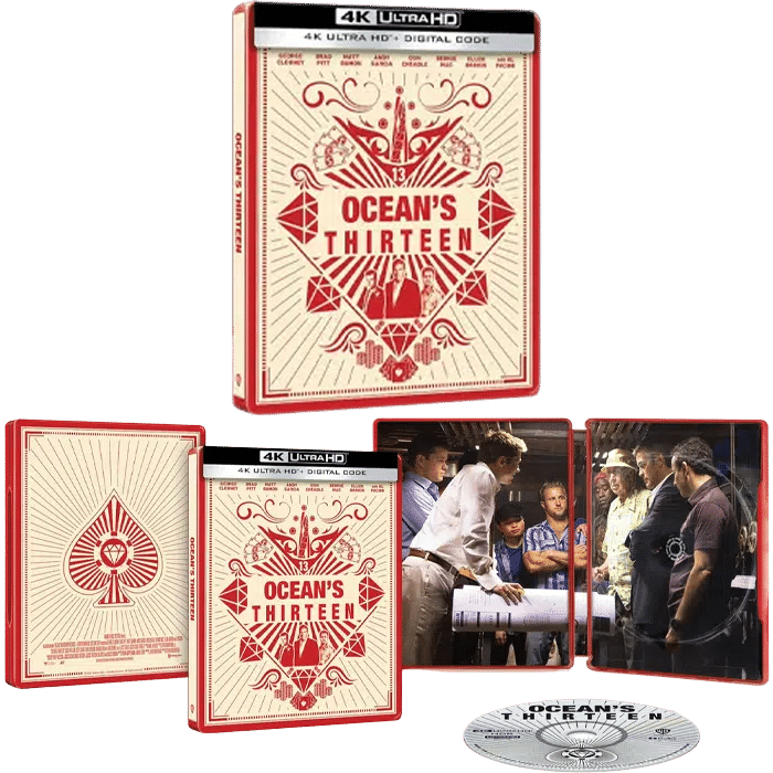 ocean's thirteen 13 4K steelbook visuel produit v2