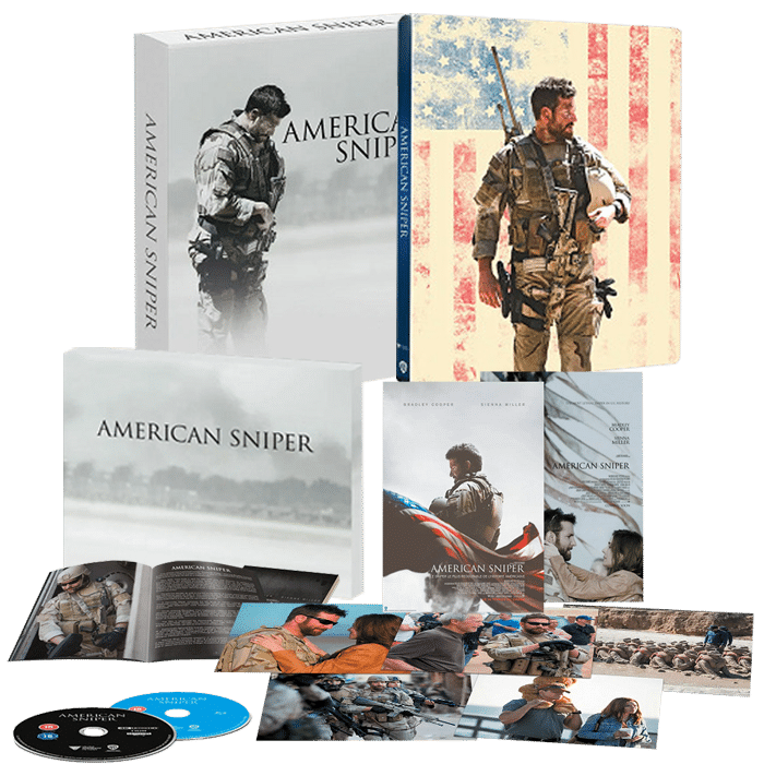 american sniper 4k steelbook visuel produit goodies