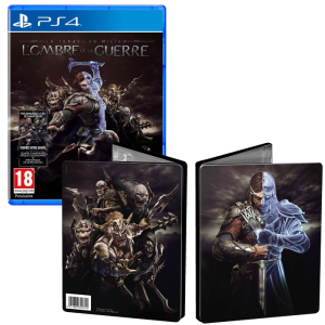l'ombre de la guerre ps4 steelbook