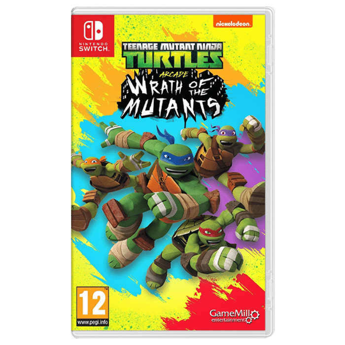 Visuel produit TMNT Arcade Wrath of the Mutants Switch